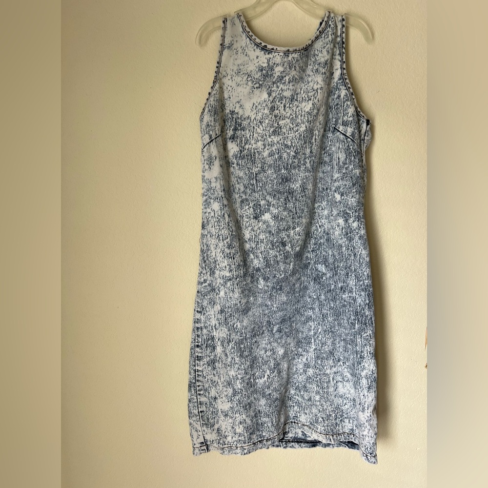 Vintage Acid Wash Denim Dress